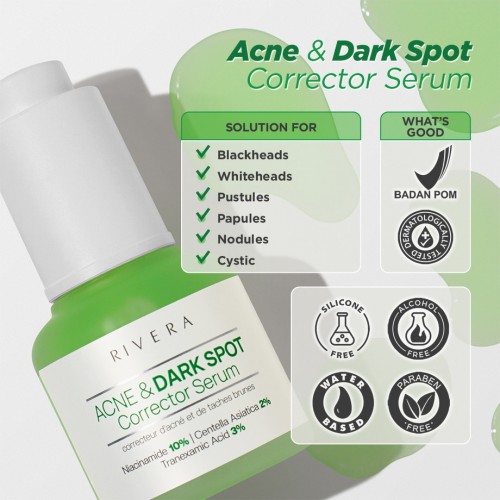 RIVERA ACNE & DARK SPOT CORRECTOR SERUM