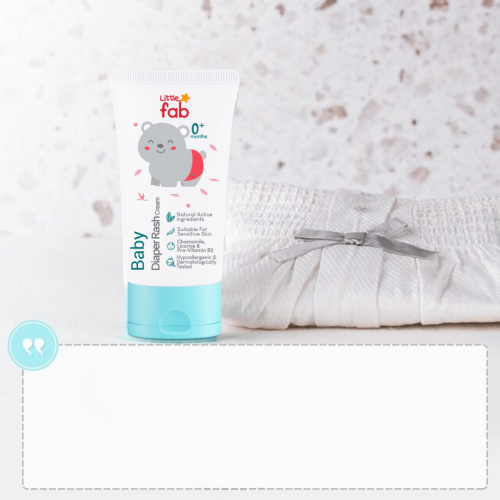 LITTLE FAB BABY DIAPERS RASH CREAM